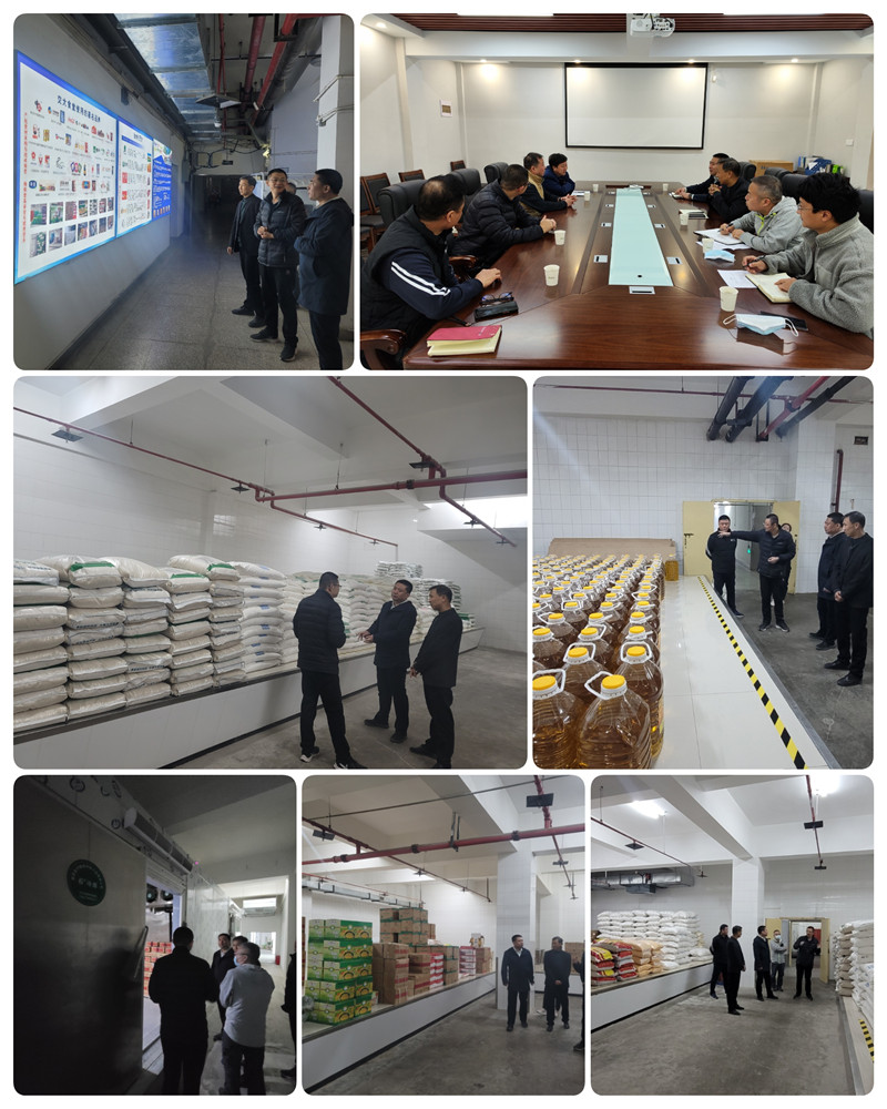 物资供应中心赴西安交通大学后勤保障部饮食服务中心调研
